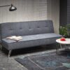 CARLITO išskleidžiama sofa, spalva: pilka