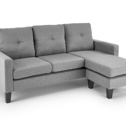 5905248130678_1 GERSON sofa su ottoman, spalva: pilka