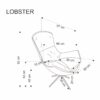 LOBSTER poilsio kėdė spalva: smėlio