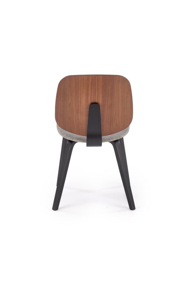K563 kėdė, riešutas / pilka / juoda