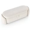 FICARIA suoliukas su daiktadėžė funkcija, kreminė