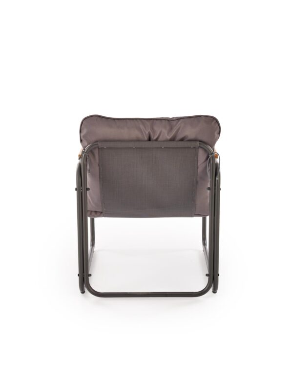 5905248135390_12 HUDSON lauko rinkinys (sofa, kėdė 2x, c. stalas), pilka / ruda