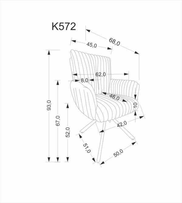 5905248135680_15 K572 kėdė, kreminė