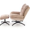 5905248135734_2 PESTO fotelis su ottoman / supimo funkcija funkcija, spalva: smėlio