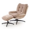 5905248135734_3 PESTO fotelis su ottoman / supimo funkcija funkcija, spalva: smėlio