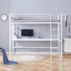 DOLCE bunk lova su rašomasis stalas ir organizer, balta