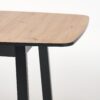 BARRIL išskleidžiamas stalas, spalva: artisan ąžuolas / juoda