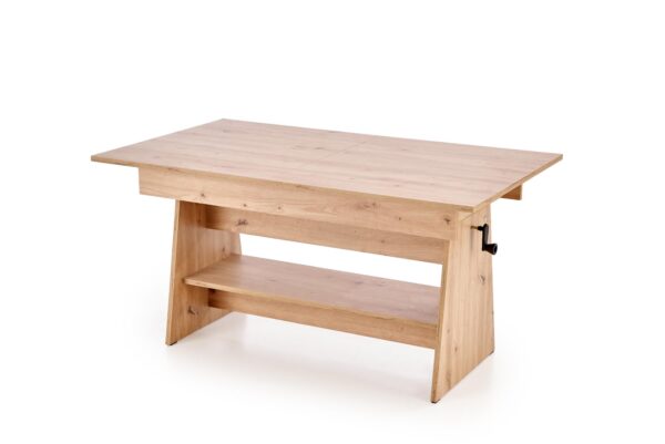 ERIKA lifting žurnalinis staliukas, spalva: artisan ąžuolas