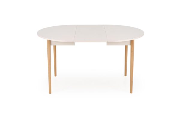 5905248137349_15 PIVOT išskleidžiamas stalas viršus - kašmyro, kojelės - natūrali