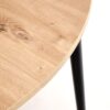 5905248137356_11 PIVOT išskleidžiamas stalas viršus - artisan ąžuolas, kojelės - juoda