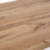 B/54 rašomasis stalas su reguliuojamas aukštis, viršus - artisan ąžuolas, rėmas - balta