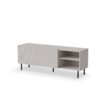 PAXOS RTV-1 TV spintelė 150 cm, spalva: kašmyro / juoda