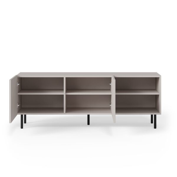 PAXOS RTV-1 TV spintelė 150 cm, spalva: kašmyro / juoda