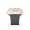 5905248140530_11 ALTER oval stalas, smėlio marmuras / juoda