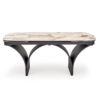5905248140530_15 ALTER oval stalas, smėlio marmuras / juoda