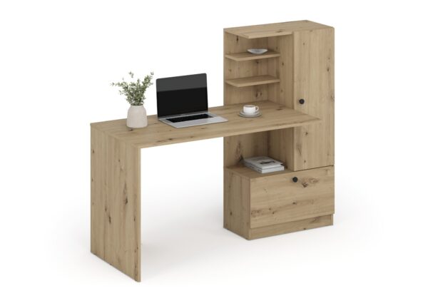 5905248143289_1 HOBAS rašomasis stalas, artisan ąžuolas