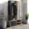 MILO hallway spinta artisan/juoda