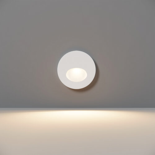 001 Įleidžiamas laiptų šviestuvas Bil baltas 3W LED 3000K IP54