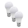 LED lemputė 8,5W E27 A60 3000K 3 vnt. rinkinyje