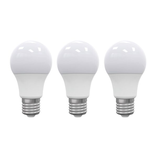 LED lemputė 8,5W E27 A60 3000K 3 vnt. rinkinyje