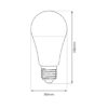 LED lemputė 8,5W E27 A60 3000K 3 vnt. rinkinyje