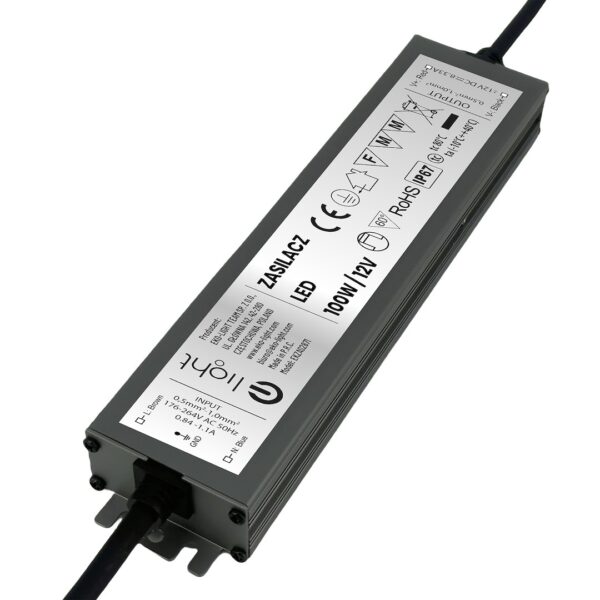 LED maitinimo šaltinis 100W IP67
