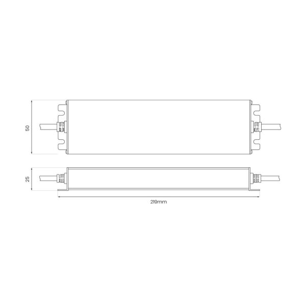 LED maitinimo šaltinis 100W IP67