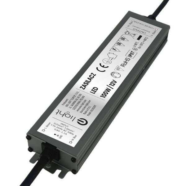 LED maitinimo šaltinis 100W IP67