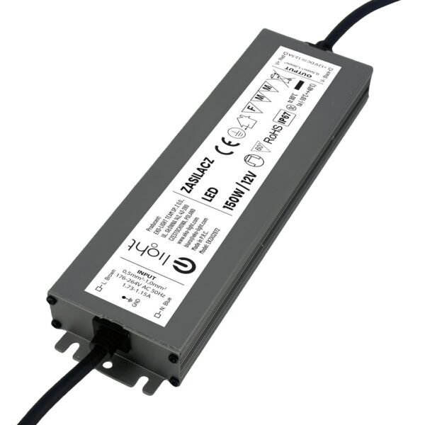 LED maitinimo šaltinis 150W IP67