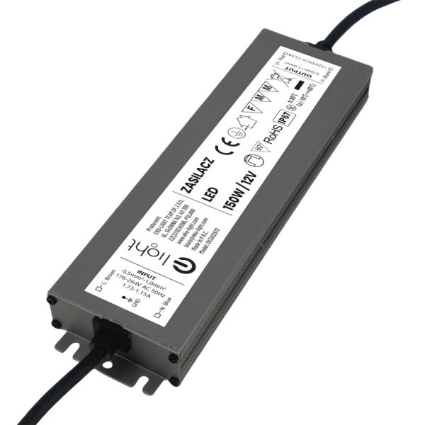 LED maitinimo šaltinis 150W IP67