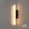 ml2722a Sieninis šviestuvas Trivia juodas 6W LED CCT IP44