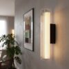 ml2722c Sieninis šviestuvas Trivia juodas 6W LED CCT IP44