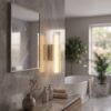 Sieninis šviestuvas Trivia chromo spalvos 6W LED CCT IP44