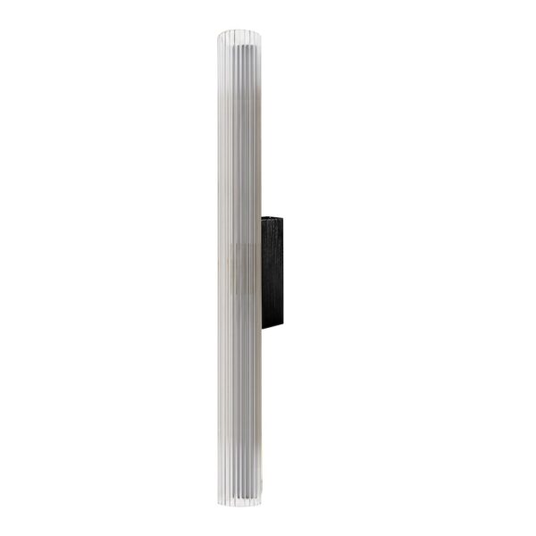 ml2725g Sieninis šviestuvas Trivia juodas 11W LED CCT IP44
