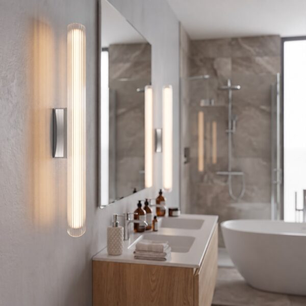 Sieninis šviestuvas Trivia chromo spalvos 11W LED CCT IP44