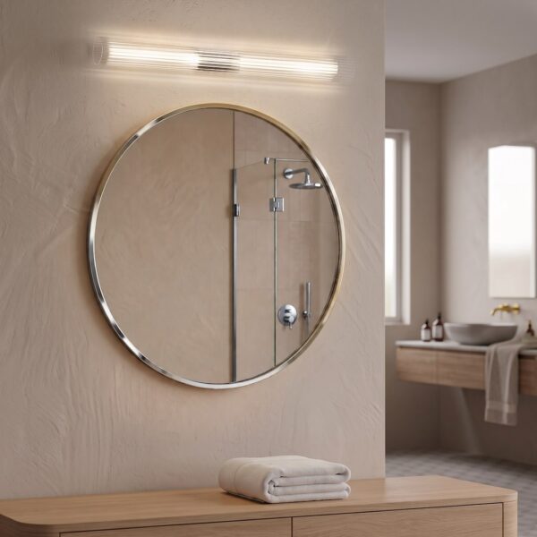 Sieninis šviestuvas Trivia chromo spalvos 11W LED CCT IP44