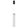 Pakabinamas šviestuvas Trivia juodas 10W LED CCT IP44