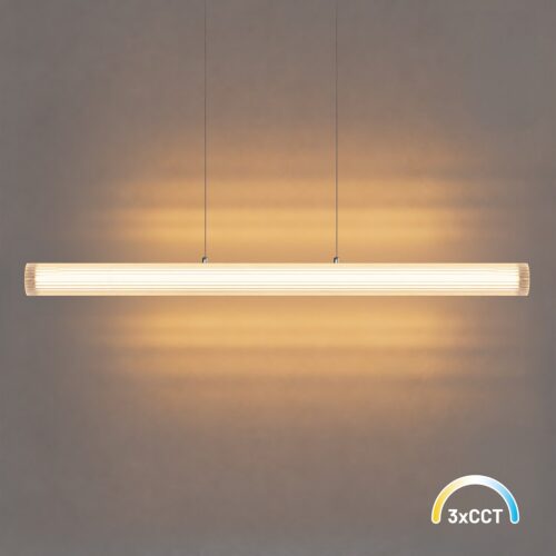 Pakabinamas šviestuvas Trivia chromo spalvos 16W LED CCT IP44