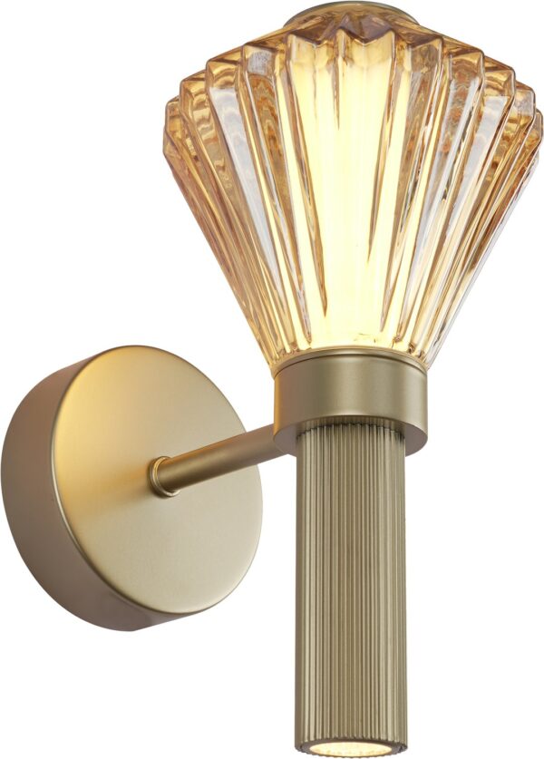 ml2793x Sieninis šviestuvas Padre auksinis 8W LED