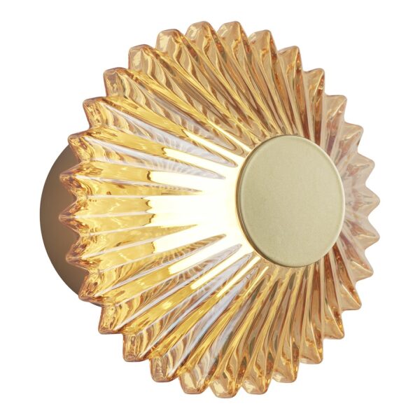 Lubinis arba sieninis šviestuvas Padre auksinis 6W LED