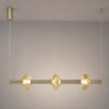 ml2799a Pakabinamas šviestuvas Padre auksinis 18W LED
