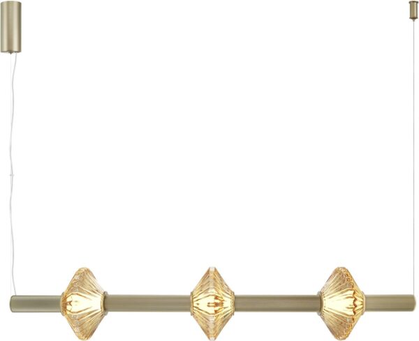 ml2799x Pakabinamas šviestuvas Padre auksinis 18W LED