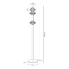 ml2802t Grindinis šviestuvas Padre 19W LED