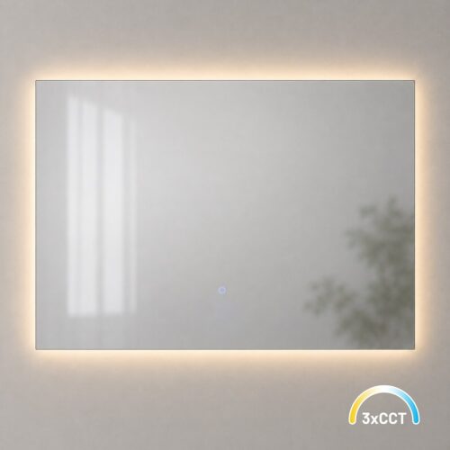 Veidrodis su LED apšvietimu Wonder 600x800 mm 20W LED 3000K-4000K-6000K