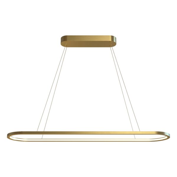 Pakabinamas šviestuvas Saturno 30W LED CCT auksinis